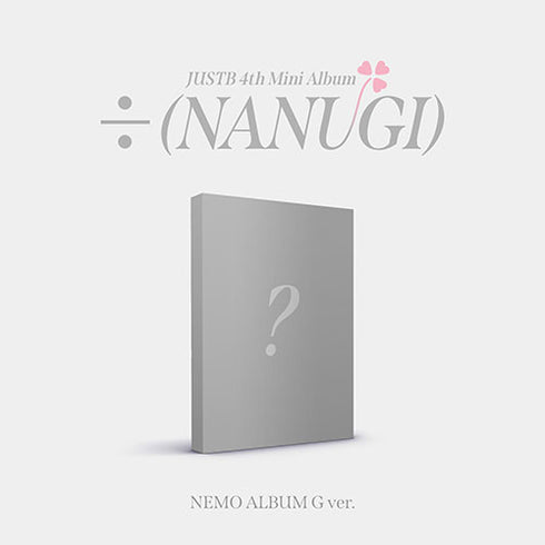 JUST B 4TH MINI ALBUM - ÷ (NANUGI) (NEMO ALBUM)